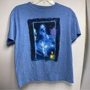 Capsule Space T-Shirt Size XL Blue
